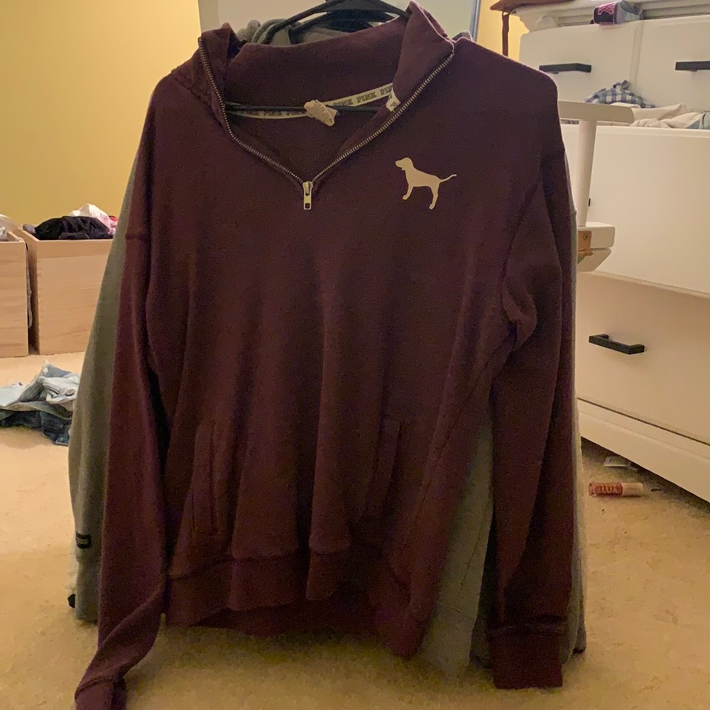 PINK quarter zip